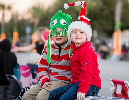 charleston christmas parade