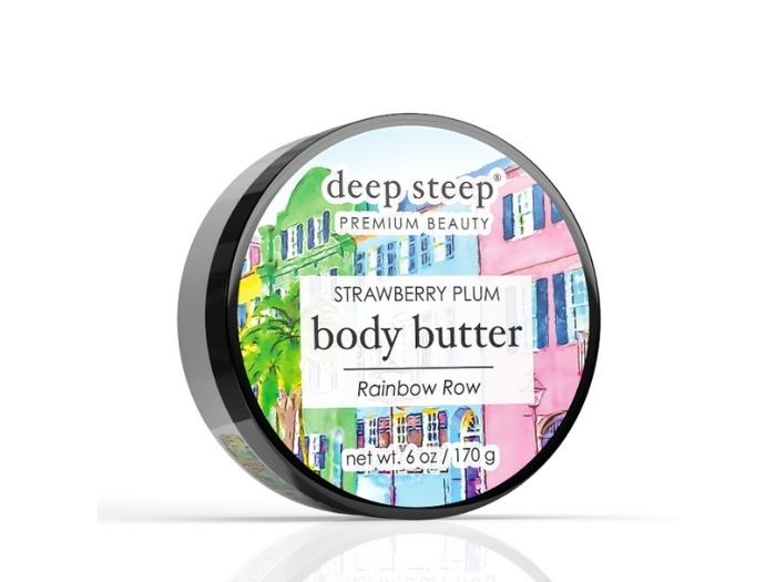 deep steep brand body butter in container