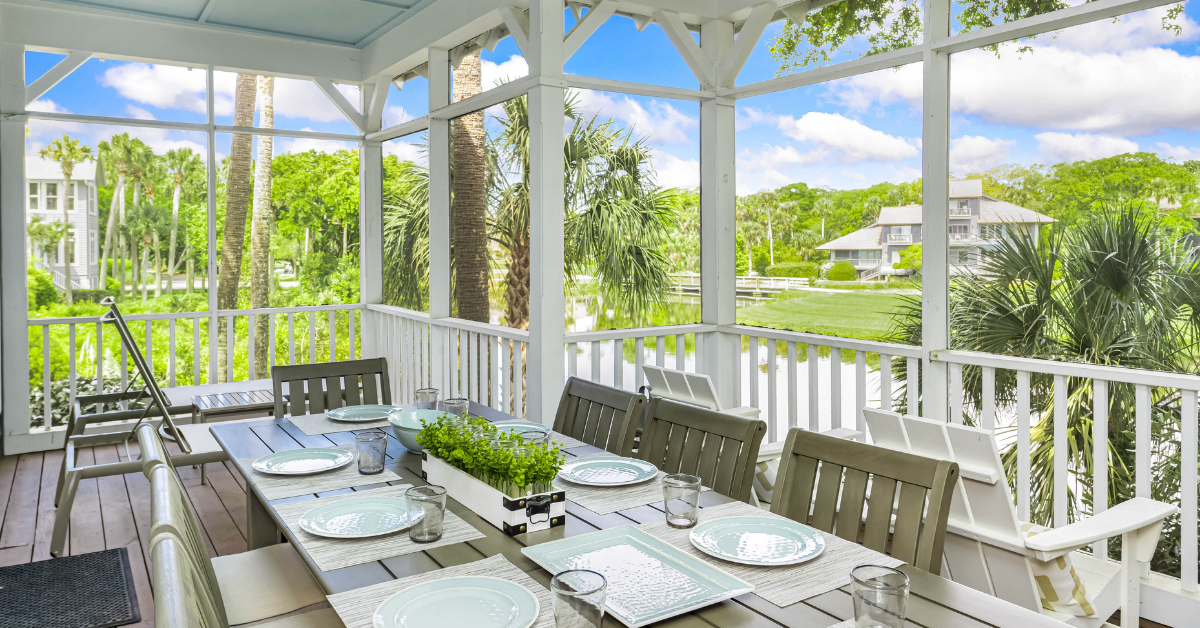 screened porch