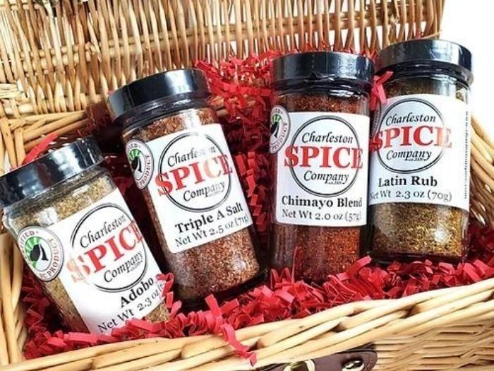 charleston spice company spice gift basket