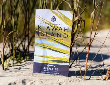 kiawah island map on beach