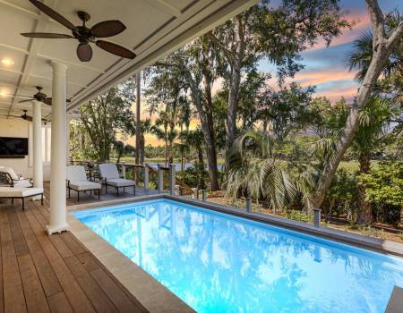 Kiawah Island private pool rental