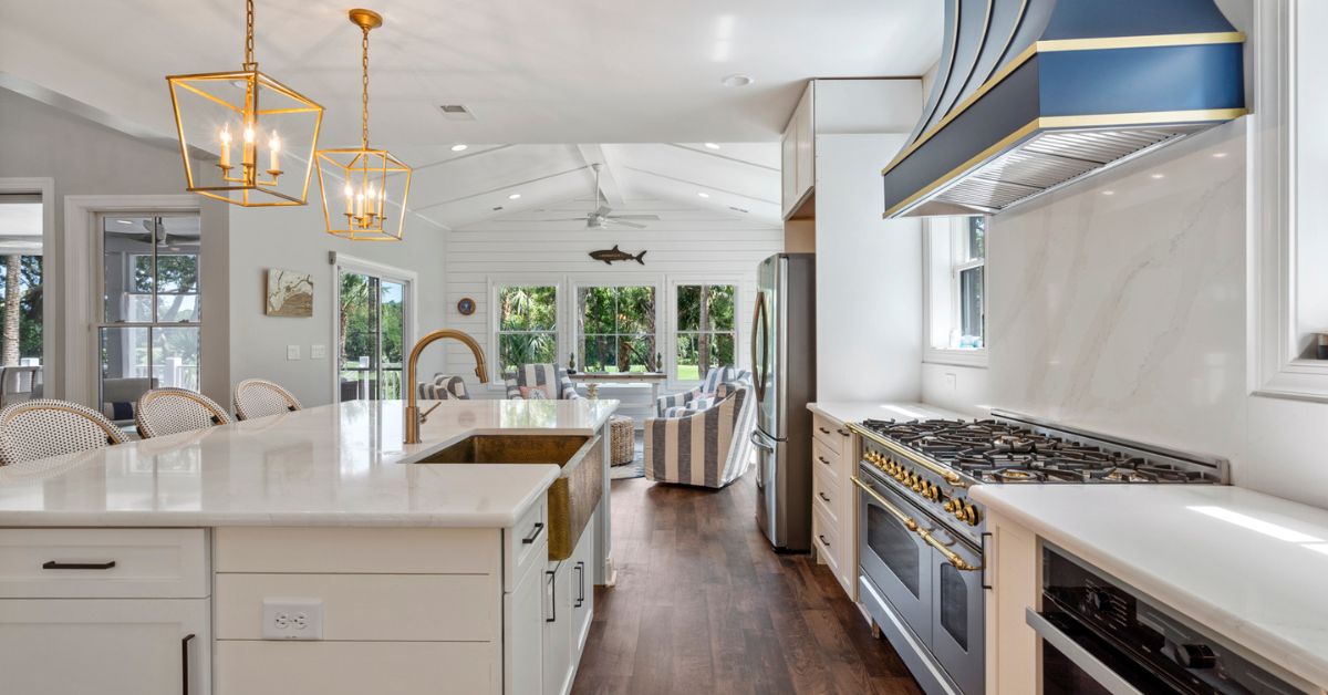 vacation rental with renovated kitchen on kiawah island